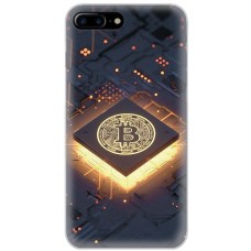 Чохол для iPhone 7 Plus / 8 Plus MixCase гроші біткоін система