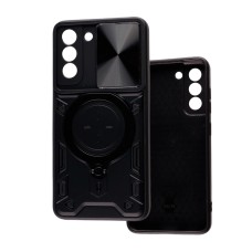 Чохол для Samsung Galaxy S21 FE (G990) Armor Big Ring чорний