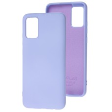 Чохол для Samsung Galaxy A02s (A025) Wave colorful light purple