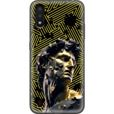 Чохол для Samsung Galaxy A01 (A015) MixCase статуї Давид в позолоті