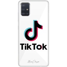 Чохол для Samsung Galaxy A51 (A515) Mixcase тик струм дизайн 8