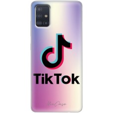 Чохол для Samsung Galaxy A51 (A515) Mixcase тик струм дизайн 9