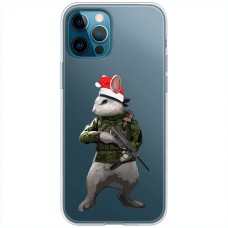 Чохол для iPhone 14 Pro Max MixCase Новий рік кролик захисник