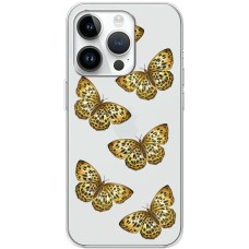 Чохол для iPhone 15 Pro MixCase Леопард метелика