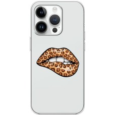 Чохол для iPhone 15 Pro MixCase Леопард губи