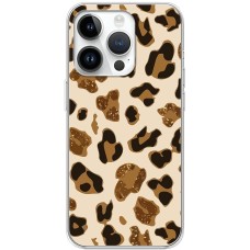 Чохол для iPhone 15 Pro MixCase Леопард класика