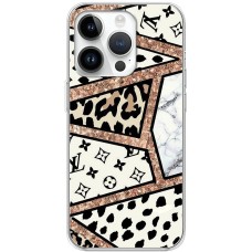 Чохол для iPhone 15 Pro MixCase Леопард Louis Vuitton м