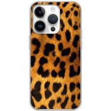 Чохол для iPhone 15 Pro MixCase Леопард вовна