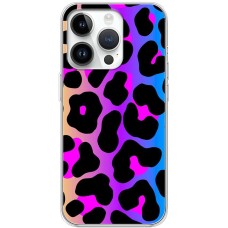 Чохол для iPhone 15 Pro MixCase Леопард неон
