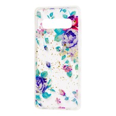 Чохол для Samsung Galaxy S10+ (G975) Flowers Confetti "квіти"
