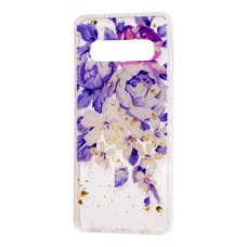 Чохол для Samsung Galaxy S10+ (G975) Flowers Confetti "півони"