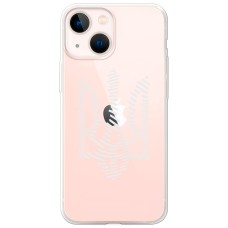 Чохол для iPhone 13 mini MixCase патріотичні білий тризуб