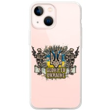 Чохол для iPhone 13 mini MixCase патріотичні Glory to Ukraine