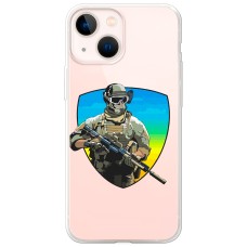 Чохол для iPhone 13 mini MixCase патріотичні шеврон