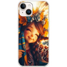 Чохол для iPhone 15 MixCase асорті дівчинка