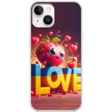 Чохол для iPhone 15 MixCase асорті LOVE