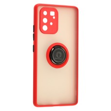 Чохол для Samsung Galaxy S10 Lite (G770) / A91 LikGus Edging Ring червоний