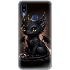 Чохол для Samsung Galaxy A10s (A107) MixCase асорті чорний дракоша