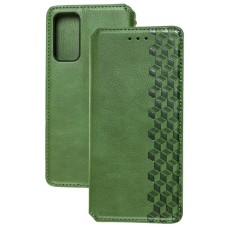 Чохол книжка Samsung Galaxy S20 FE (G780) Getman Cubic зелений