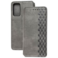 Чохол книжка Samsung Galaxy S20 FE (G780) Getman Cubic сірий