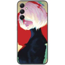 Чохол з аніме для Samsung Galaxy A34 (A346) Mixcase аніме дівчинка з білим волоссям