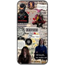 Чохол для Samsung Galaxy A34 (A346) Mixcase Венздей колаж Ксав'є Т
