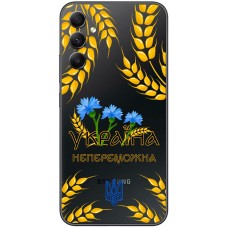 Чохол для Samsung Galaxy A14 MixCase патріотичні Україна непереможна