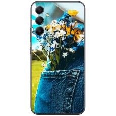 Чохол для Samsung Galaxy A14 MixCase патріотичні квіти України