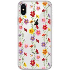 Чохол для iPhone Xs Max Mixcase квіти патерн квіткових ліан