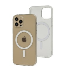 Чохол для iPhone 12 / 12 Pro Clear color MagSafe clear
