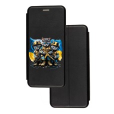 Чохол-книжка Samsung Galaxy S8+ (G955) з малюнком військові котики