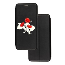 Чохол-книжка Samsung Galaxy S8+ (G955) з малюнком Україна з квіткою маку