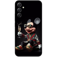 Чохол для Samsung Galaxy A05S (A057) MixCase Новий рік гламурний Міккі