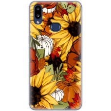 Чохол для Samsung Galaxy A10s (A107) MixCase осінь гарбузи і соняшники