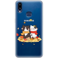 Чохол для Samsung Galaxy A10s (A107) MixCase осінь котяча осінь