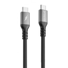 Кабель Proove ReGen Silicone Type-C to Type-C 60W (2m) black