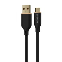Кабель Proove Jelly Silicone Type-C 2.4A (1m) black