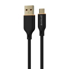 Кабель Proove Jelly Silicone Type-C 2.4A (1m) black