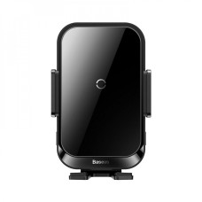 Автомобільний тримач з Бездротовим ЗП Baseus Halo Electric 15W black
