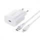 МЗП Proove Rapid 20W (Type-C) + Кабель Type-C to Lightning white