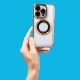 Чохол Glossy Case with Magnetic Ring iPhone 14 gold