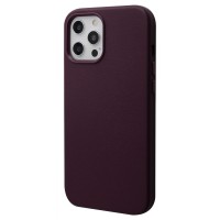 Чохол WAVE Premium Leather Edition Case with Magnetic Ring iPhone 12 Pro Max deep violet
