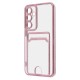 Чохол WAVE Metal Pocket Case Samsung Galaxy S23 FE pink