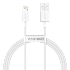 Кабель Baseus Superior Series Fast Charging Lightning 2.4A (1m) white