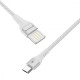 Кабель Proove Double Way Weft Micro USB 2.4A (1m) black