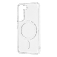 Чохол WAVE Clear Case (PC+TPU) with Magnetic Ring Samsung Galaxy S21 FE (G990B) clear