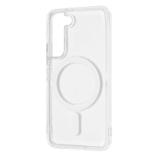 Чохол WAVE Clear Case (PC+TPU) with Magnetic Ring Samsung Galaxy S21 FE (G990B) clear