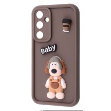 Чохол Pretty Things Case Samsung Galaxy A55 brown/baby