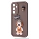 Чохол Pretty Things Case Samsung Galaxy A55 brown/baby