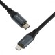 Кабель Proove PowerFull Type-C to Lightning 30W (1m) black